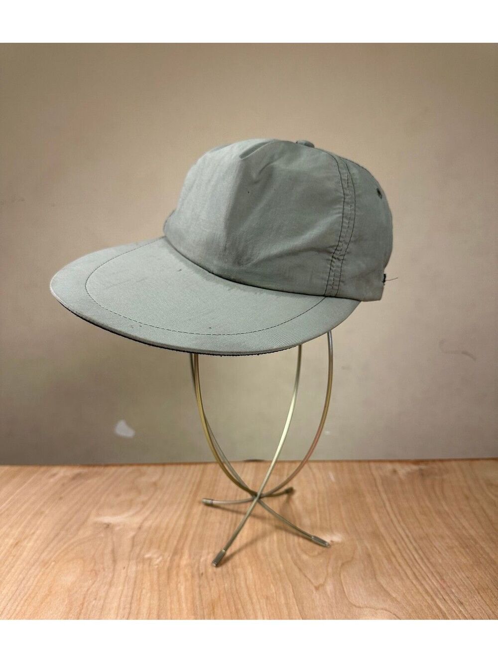 Vintage 90s Columbia Big Bill Hat ballcap long bill nylon fishing cap outdoor